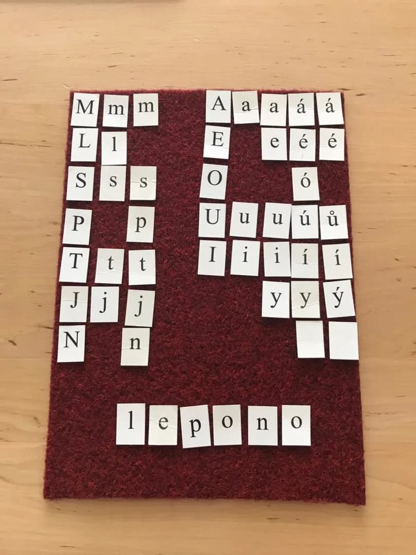 Ukázka použití přesmyčky