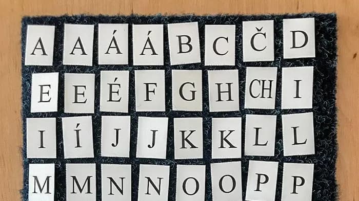 Učící abeceda pro děti