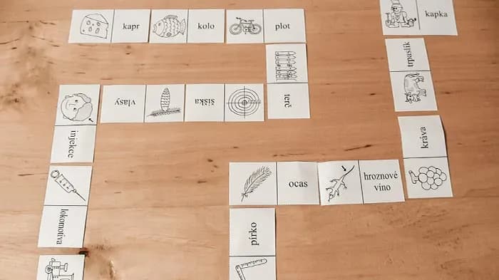 Učící domino pro děti